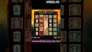 Wanted Dead or a Wild, Big Win Online Slot #shorts #slots #gambling #bonusbuy #casino  #bigwin Video Video