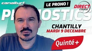 emission video des courses turf pmu du Mardi 9 décembre 2025