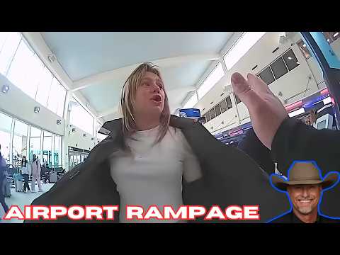 Gen Z Brat Terrorizes Airport After Being Denied Boarding