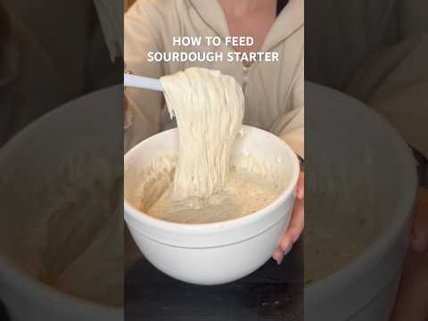 Easy Sourdough Starter Feeding Method (Beginner-Friendly!)