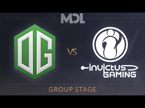 OG vs iG - MDL 2017 Group Stage - @BreakyCPK @ZrRock