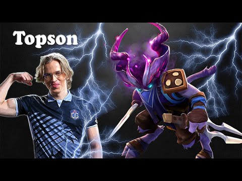 Topson - Riki Midlane | Dota 2 7.28a Gameplay