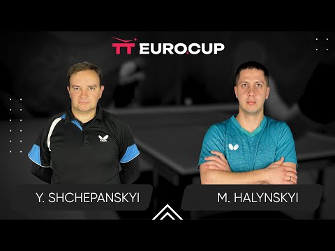 20:05 Yurii Shchepanskyi - Mykola Halynskyi 04.05.2025 TT Euro.Cup Ukraine Elite. TABLE 3
