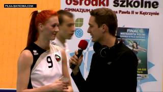 preview picture of video 'Anna STENCEL po fazie grupowej MPJ 2014 Kętrzyn'