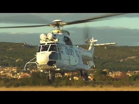Airbus Helicopters - AS332 C1e Super Puma Helicopter Cargo Sling Demo [1080p]