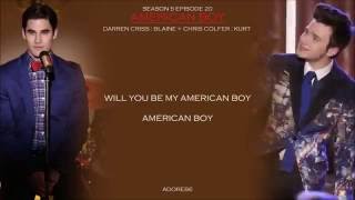 Glee _ American Boy Lyrics