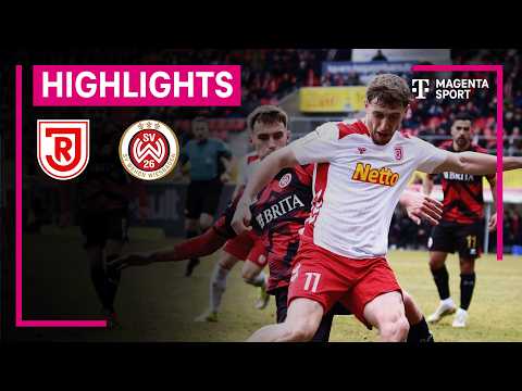 SSV Jahn Regensburg - SV Wehen Wiesbaden | Highlights 3. Liga | MAGENTA SPORT