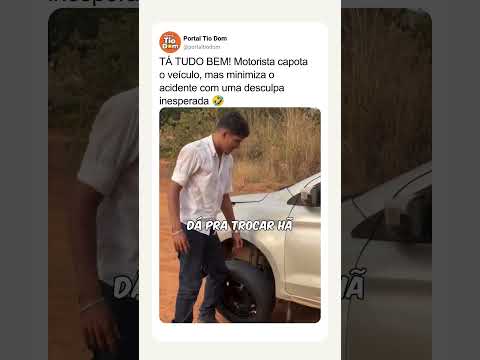 Foi só o pneu 🤣🚗