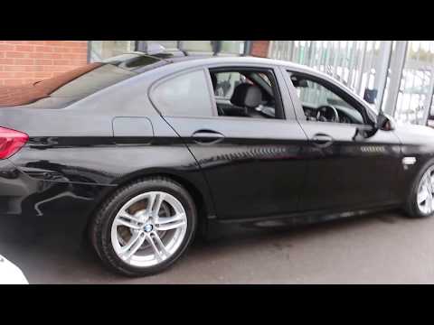 BMW 520D M SPORT Finished In Jet Black At Rix Motor Company