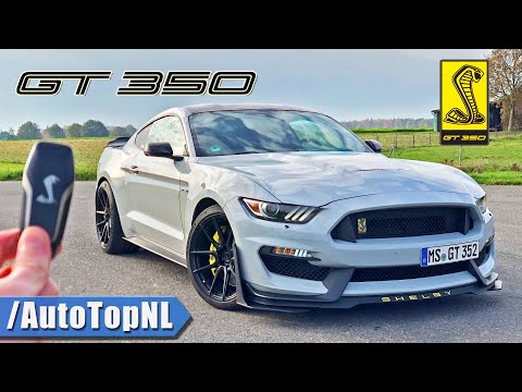 Thumbnail for SHELBY MUSTANG GT350 REVIEW on AUTOBAHN [NO SPEED LIMIT] by AutoTopNL by Shelby Mustang