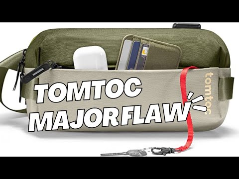 Tomtoc EDC Design Flaw - watch this before you buy