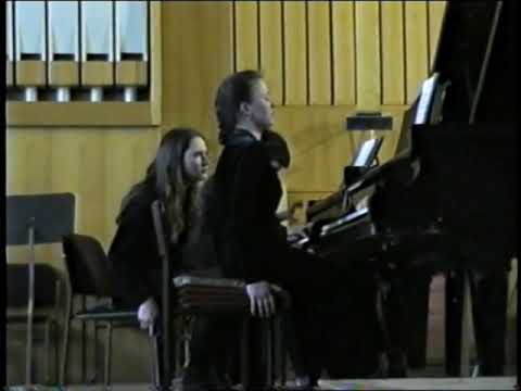 Анастасия Маркина, Александр Тимофеев. Д.Шостакович. Концертино для двух фортепиано (запись 1998 г.)