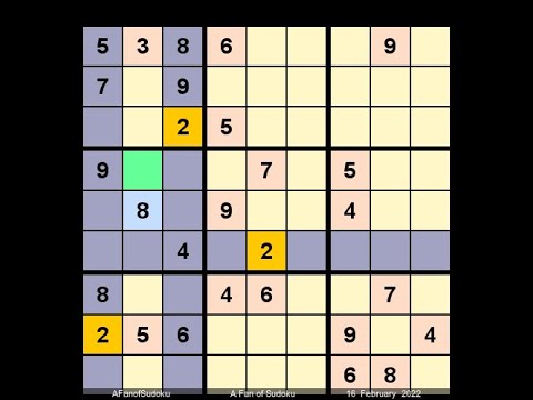 How to Solve The Hindu Sudoku Hard February 16, 2022