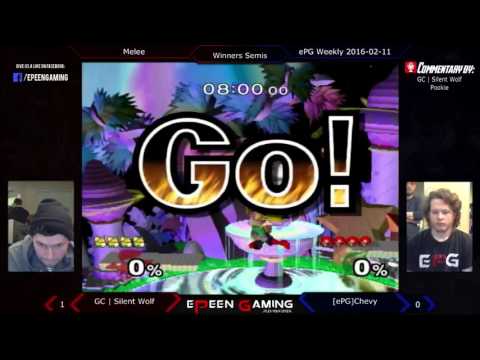 ePG Weekly - GC | Silent Wolf (Fox) Vs. [ePG]Chevy (Samus) (Winners Semis) - Melee