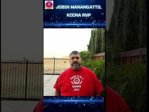 Heartfelt Thanks to Jobin Marangattil | KCWFNA Summit 2025 Well Wishes 💛