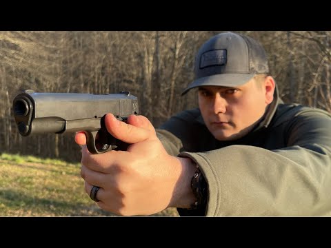 Taylor Firearms 1911A1 Arched Grip Range Review