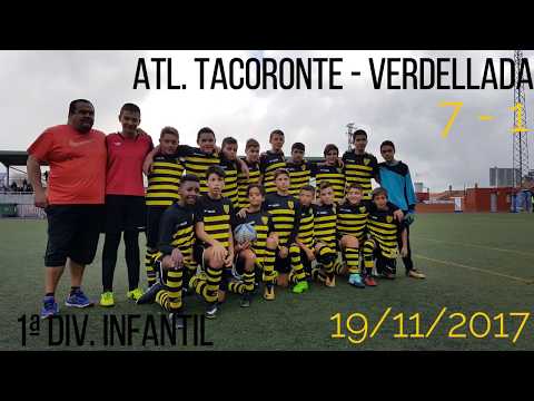 1a Jornada. Infantil de primera. Atletico Tacoronte - Verdellada