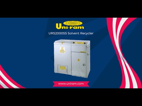 URS2000SS Solvent Recycler – Complete Guide