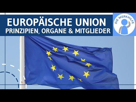 Video Thumbnail: Europäische Union (EU) - Prinzipien, Organe, Mitglieder, Geschichte, Einfluss & Bürokratie erklärt