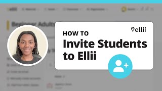 How to Invite Students to Ellii