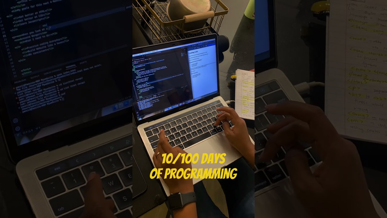 Day 10/100 Be sure to subscribe. Love to share my journey #100daysofcoding #code #htmlbasics