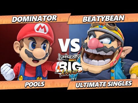 LMBM 2024 - Dominator (Mario) Vs. BeatyBean (Wario) Smash Ultimate - SSBU