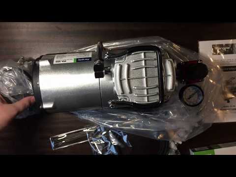 Fengda FD 186K - 120W Airbrush + Compressor Set - Unboxing - No Talking