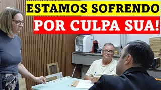 🚨 MÃE DESABAFA na cara do FORNECEDOR tudo que vem passando por culpa dele!