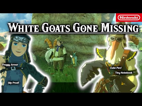 White Goats Gone Missing | Tabantha Stable | Froggy Armor | Potential Princess Sightings Zelda TotK