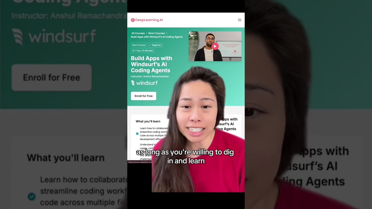 Deeplearning.AI free course AI Python Coding for Beginners. Great place to start if you have zero te