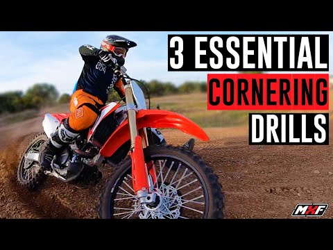 3 Cornering Drills on a Dirt Bike - Plus Bonus Tip!!