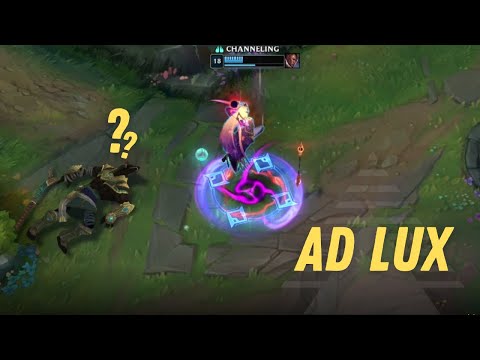 5 AD Lux Destroying Nasus Highlights - League Of Legends