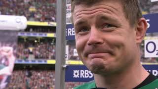 Brian O'Driscoll | Final post-match interview with the Irish rugby legend 💚