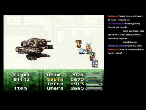 MK404 Plays Final Fantasy VI PT43 - The Statuettes