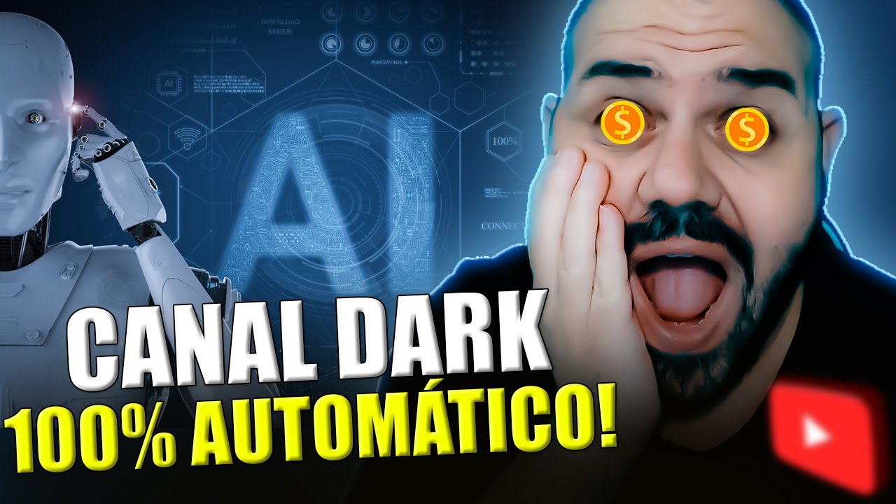 TUDO AUTOMÁTICO! COMO CRIAR CANAL DARK NO YOUTUBE COM CHATGPT E OUTRAS IAs