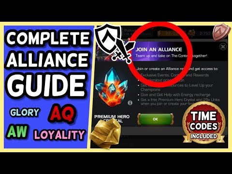 Complete Guide in What To Do In Alliances | Marvel Contest of Champions