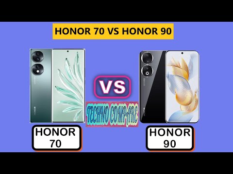 HONOR 70 VS HONOR 90 256 GB - Features - Comparison - Differences