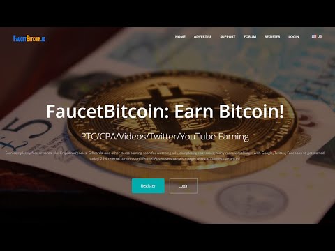 Без вложений Новый Букс FaucetBitcoin, Earn Bitcoin!