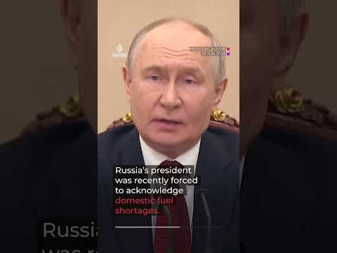 Ukrainian attacks cause chaos at fuel stations across Russia | AJ #shorts