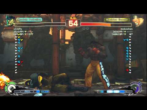 Super Street Fighter IV Arcade Edition - X3Jeffy (Dictator) VS mokoshen(Deejay)