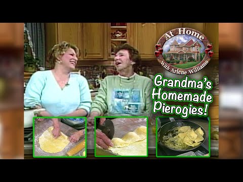 Making HOMEMADE PIEROGIES with Patti's 90 Year-Old Grandma!