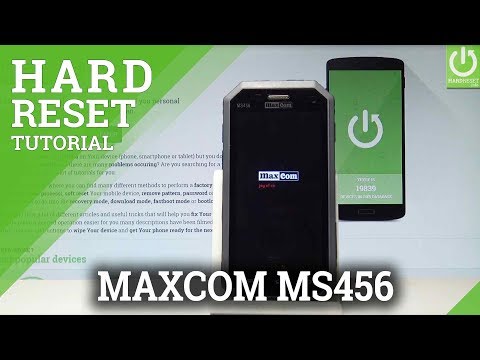 How to Factory Reset MAXCOM MS456 - Wipe Data |HardReset.info
