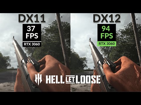 Hell Let Loose | DirectX 11 vs DirectX 12 Comparison | HUGE FPS Difference
