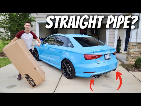 Installing AWE SwitchPath Exhaust on my Wife’s New Audi S3!