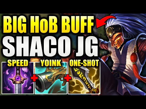 RIOT GAMES JUST BUFFED HAIL OF BLADES WHICH IS BIG FOR SHACO JUNGLE!