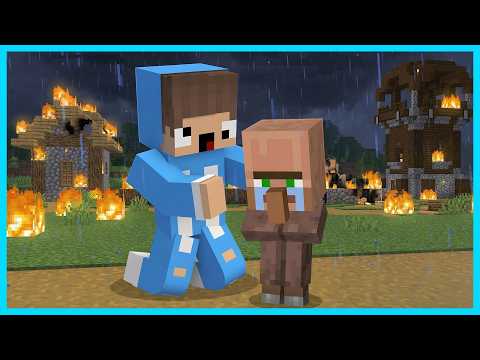 MIPAN & ZUZUZU NANGIS! LIHAT CERITA SEDIH WARGA VILLAGER DI MINECRAFT! SEDIH BANGET