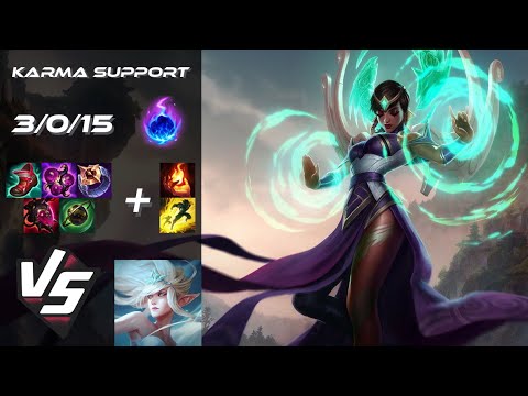 SUPPORT Karma vs Janna - NA Challenger Patch 14.24