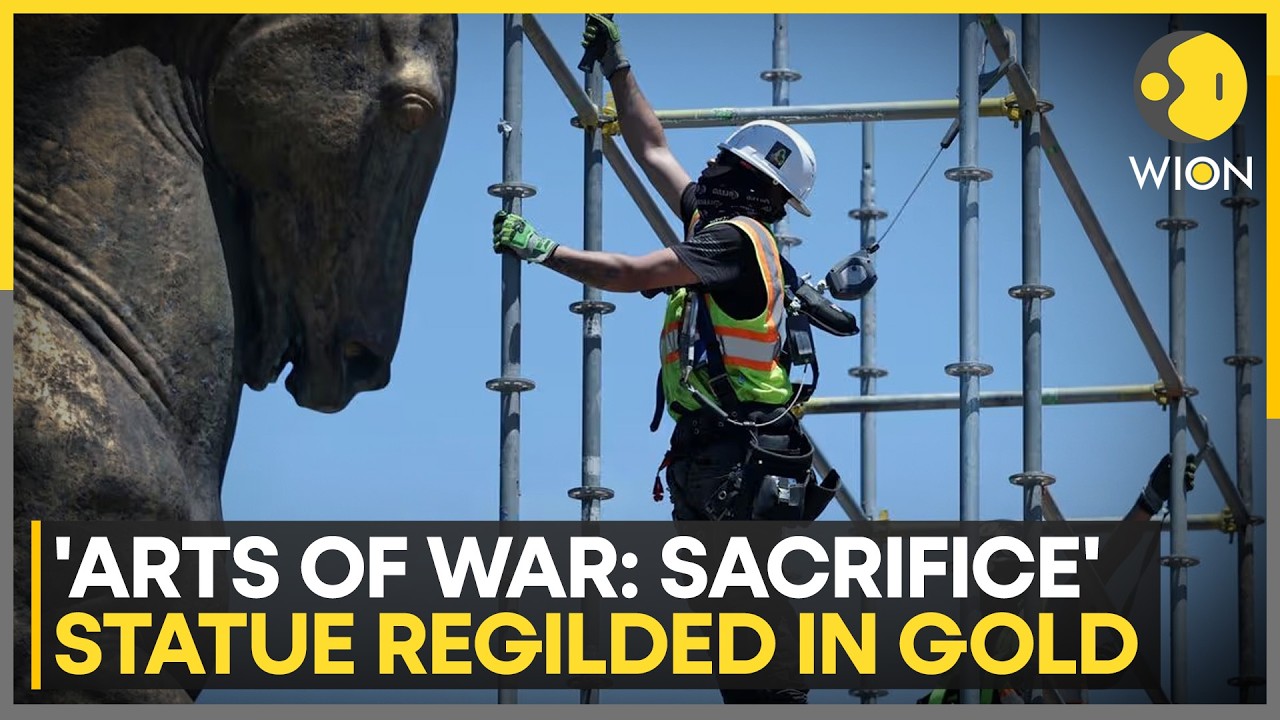 Trump's $5.1M Gold Statue Project Unveiled | WION News