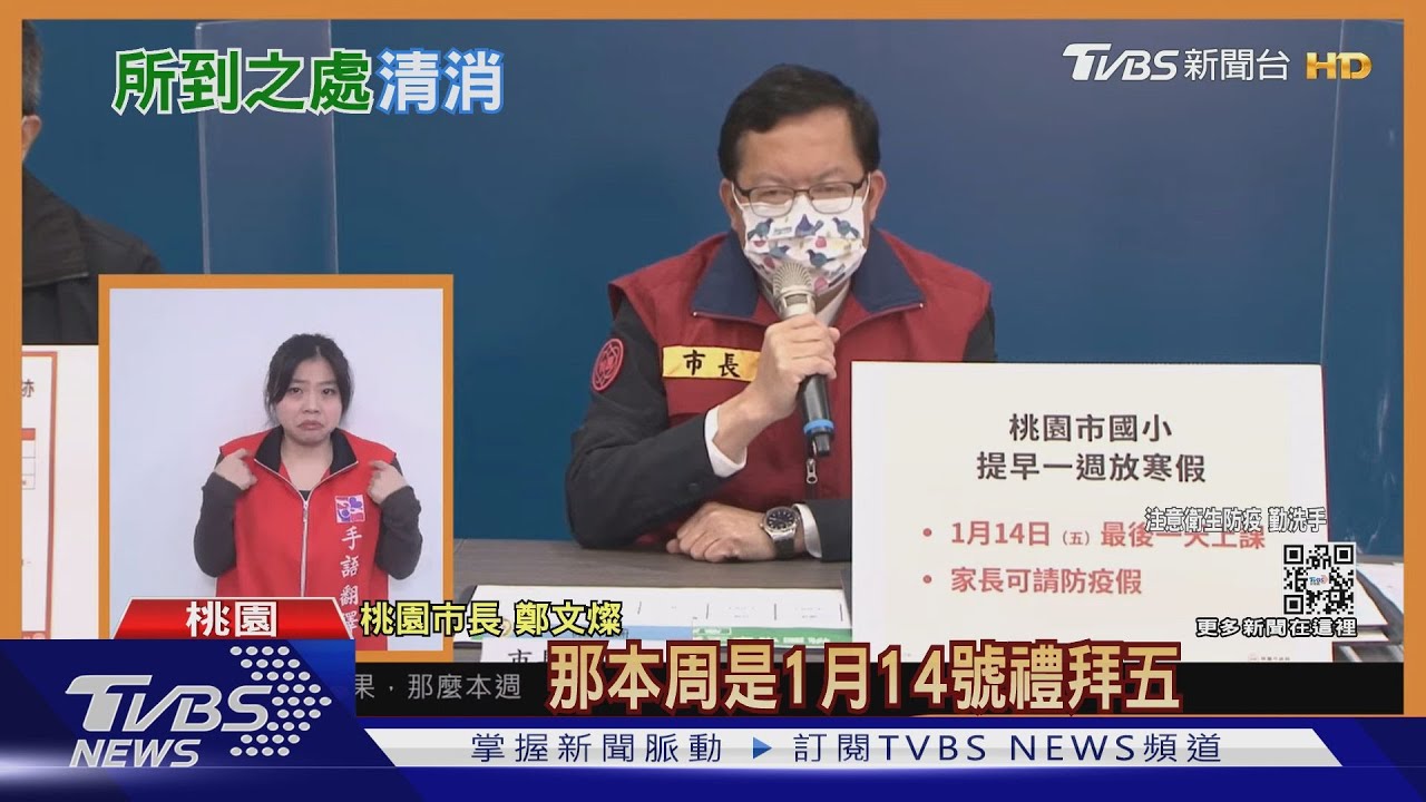 桃園本土再+9　國小、公幼提早一周放寒假