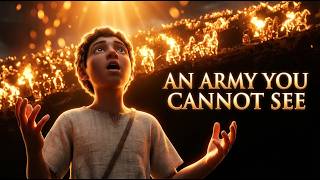 Elisha's Servant Sees the Army: The Mountain Full of Fire